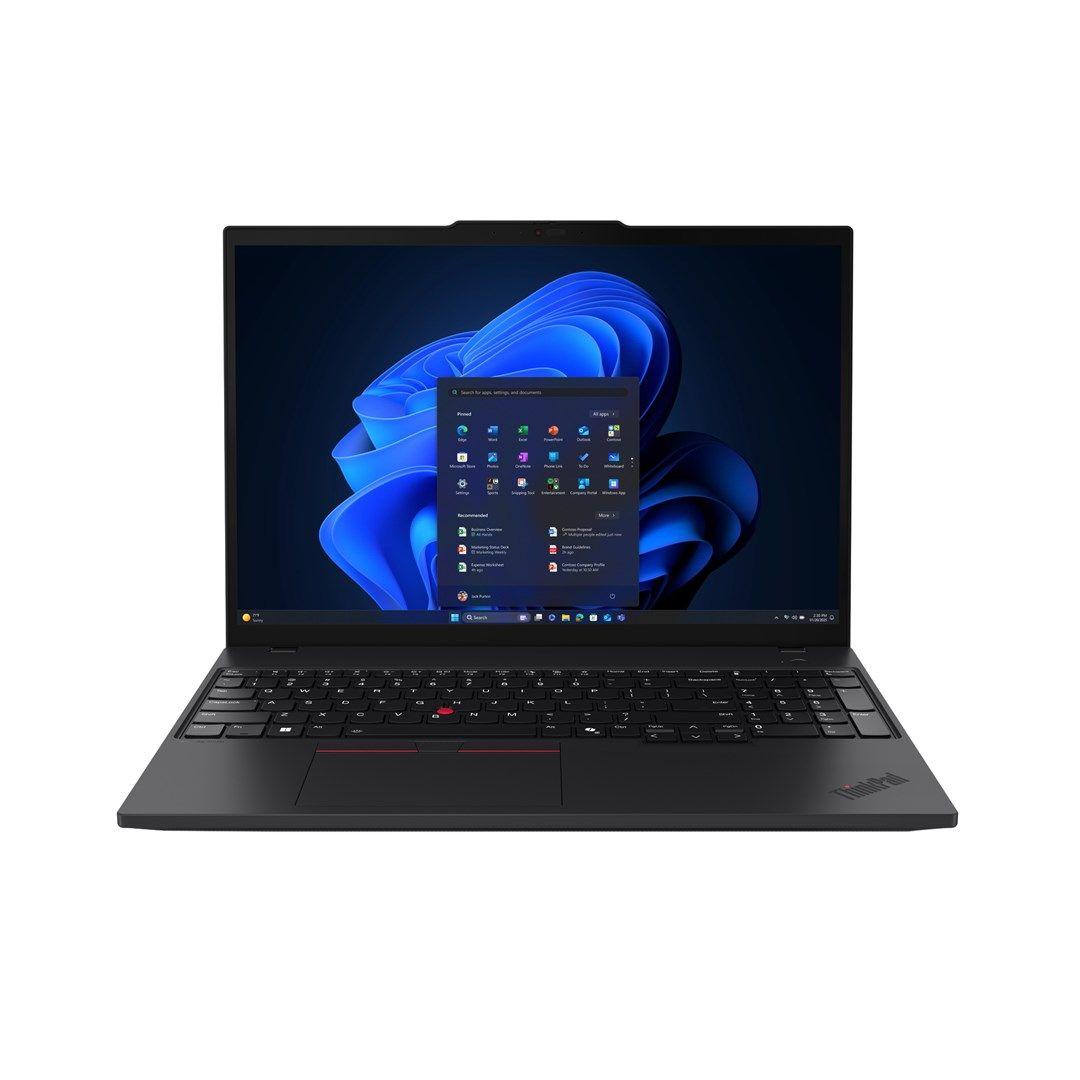 Lenovo ThinkPad T16 G4 Ultra 7 255U 16.0"WUXGA IPS 500nits AG 16GB DDR5 5600 SSD512 Intel Graphics Cam 5.0MP 86Wh W11Pro Black 3Y OnSite — zdjęcie 1