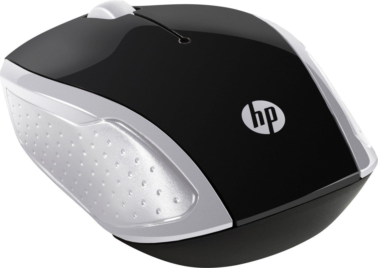 Mysz HP Wireless Mouse 200 Pike Silver bezprzewodowa srebrno-czarna 2HU84AA — zdjęcie 3