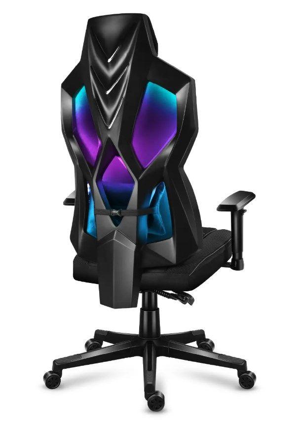 Fotel gamingowy Huzaro Combat 6.2 Black RGB — zdjęcie 3