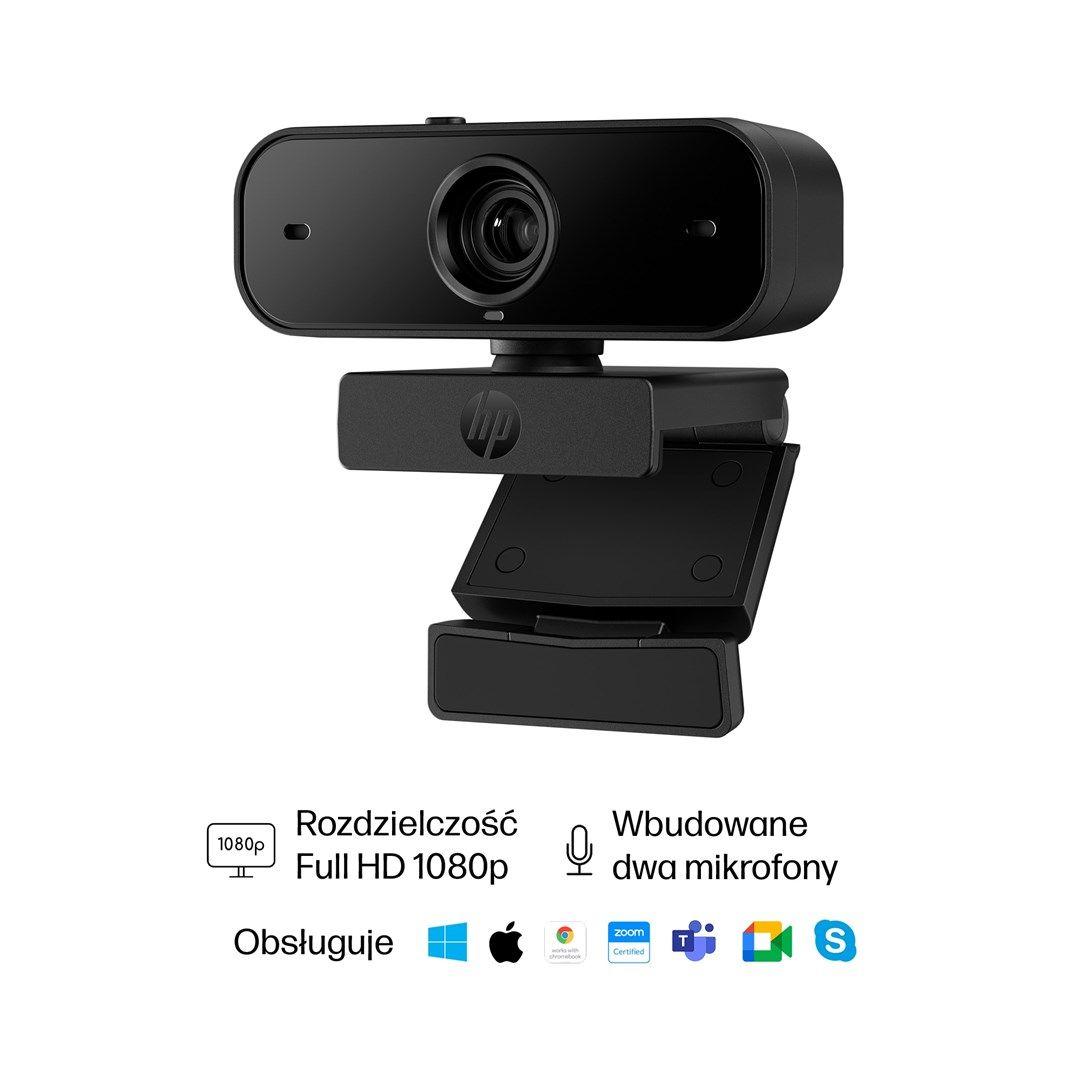 Kamera HP 430 Full HD Webcam USB czarna 77B11AA — zdjęcie 8