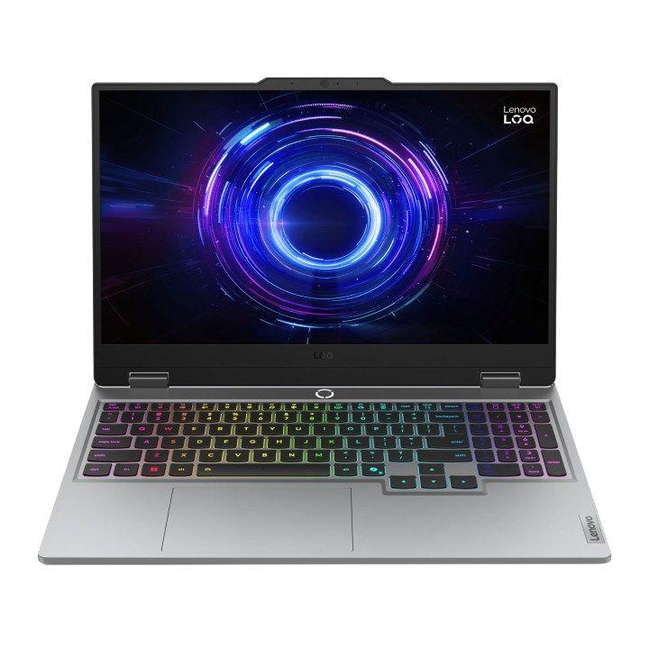 Lenovo LOQ 15IRX10 i5-13450HX 15.6" FHD IPS 300nits AG 144Hz 16GB DDR5 4800 SSD512 GeForce RTX 5060 8GB 60Wh NoOS Luna Grey — zdjęcie 1