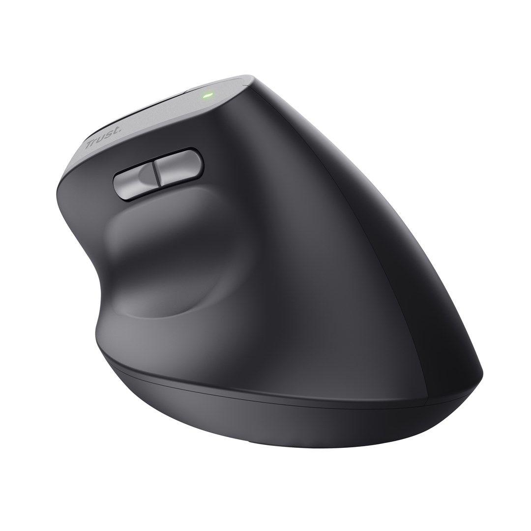 Mysz TRUST BAYO II ERGONOMIC WIRELESS MOUSE BLK (25145) — zdjęcie 6