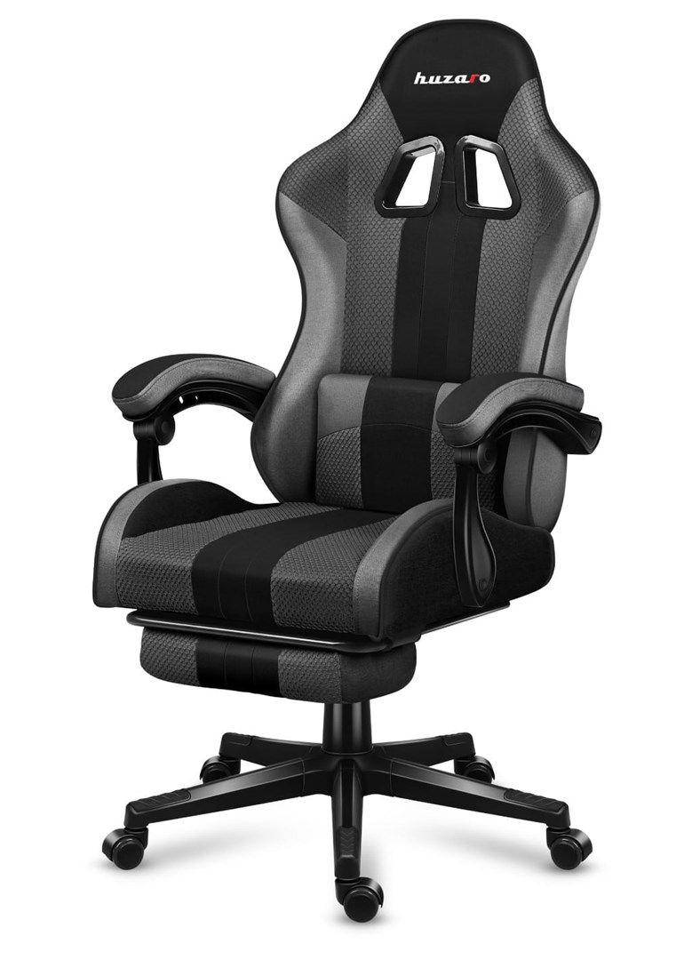 Fotel gamingowy Huzaro Force 4.7 Grey Mesh — zdjęcie 12