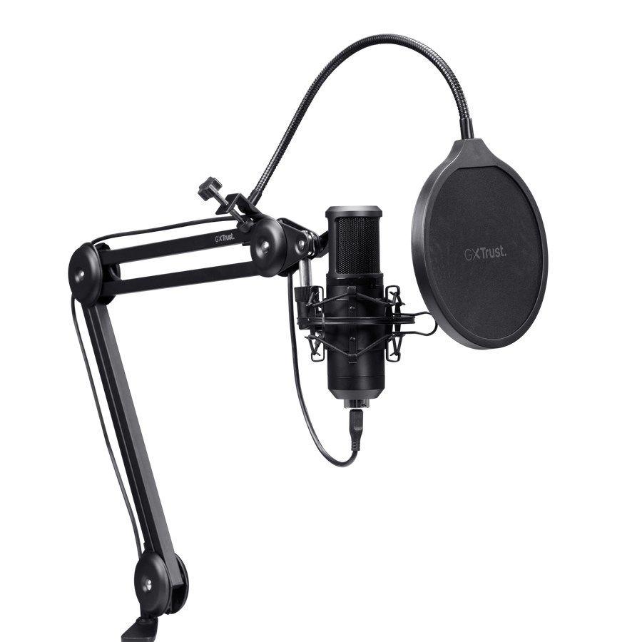 Mikrofon TRUST GXT 270 EMITA II czarny — zdjęcie 3