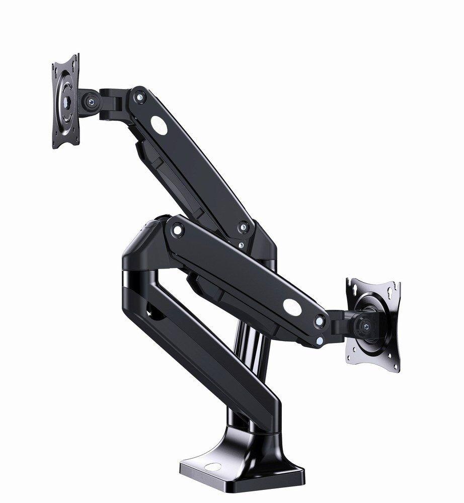 GEMBIRD BIURKOWE REGULOWANE RAMIĘ NA 2 MONITORY 17"-35" DO 10KG — zdjęcie 1
