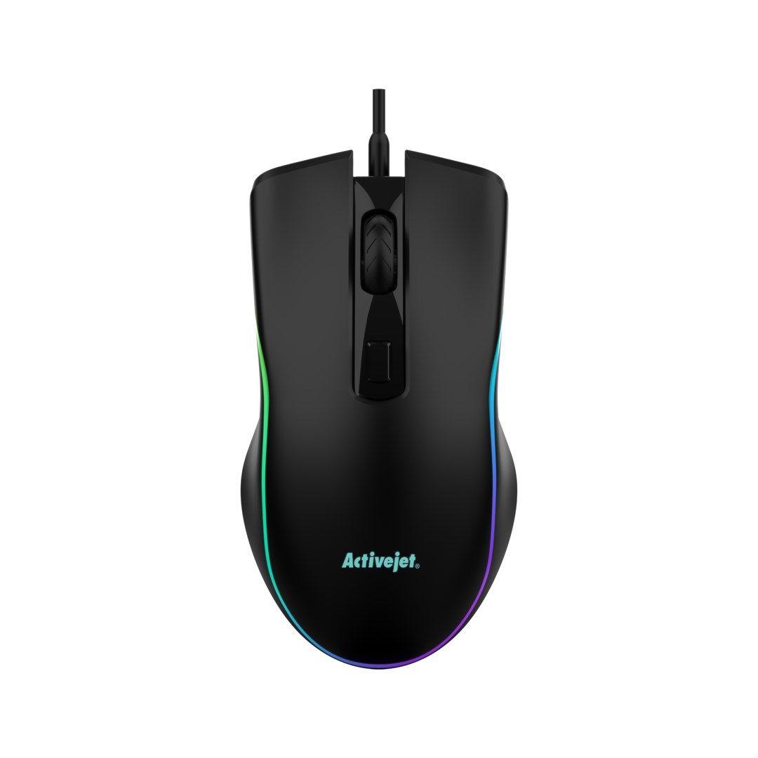 Podgrzewana mysz przewodowa Activejet USB AMY-W390; 30°C / 35°C / 40°C — zdjęcie 3