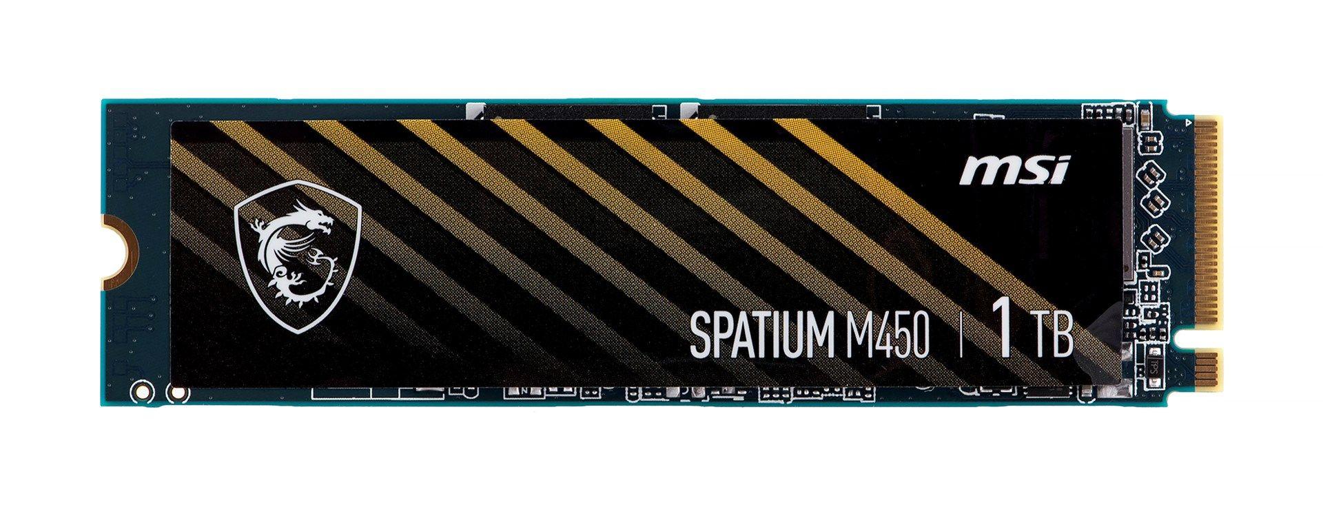 Dysk SSD MSI SPATIUM M450 PCIe 4.0 NVMe M.2 1TB V1 — zdjęcie 1