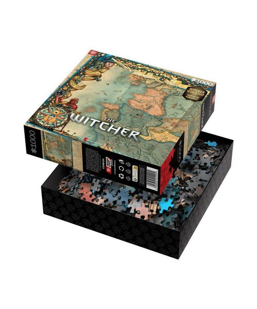 Puzzle Good Loot: The Witcher - The Northern Kingdoms, 1000 elementów — zdjęcie 2