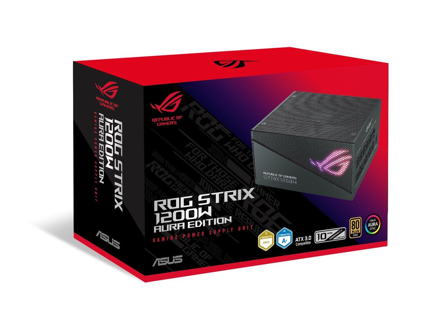 Zasilacz ASUS ROG STRIX 1200W GOLD AURA EDITION (WYPRZEDAŻ) — zdjęcie 10