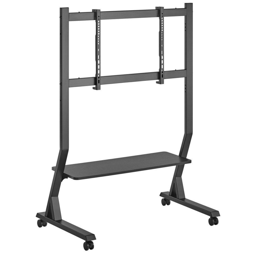 TECHLY STOJAK MOBILNY TV 45-90"KG DO 60KG REGULOWANY PÓŁKA AV — zdjęcie 1