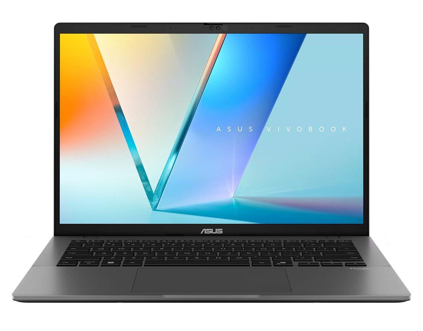 ASUS Vivobook S14 M3407GA-SF012W Ryzen AI 7 445 14.0"WUXGA 60Hz 300nits AG 16GB DDR5 SSD512 Radeon Graphics WLAN+BT Cam FHD 70WHrs Win11 Matte Gray — zdjęcie 2