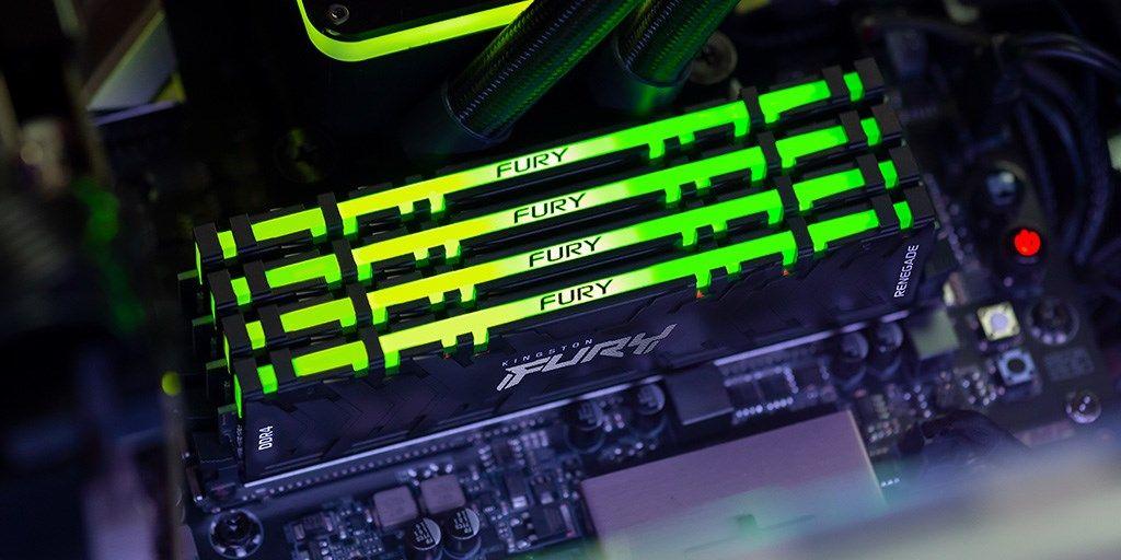 KINGSTON DDR4 16GB 4266MT/s CL19 DIMM FURY Renegade RGB — zdjęcie 19