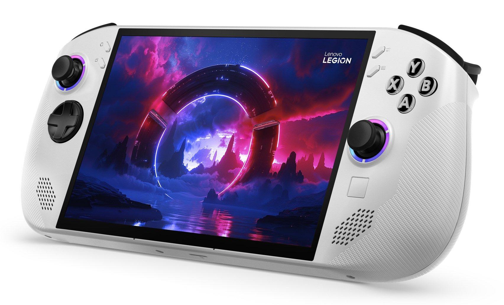 Legion Go S 8ARP1 Ryzen Z2 Go 8" WUXGA IPS 500nits Glossy  48-120Hz VRR Touch 16GB LPDDR5x-6400 SSD512 Radeon Graphics 55.5Wh Win11 Glacier White — zdjęcie 3