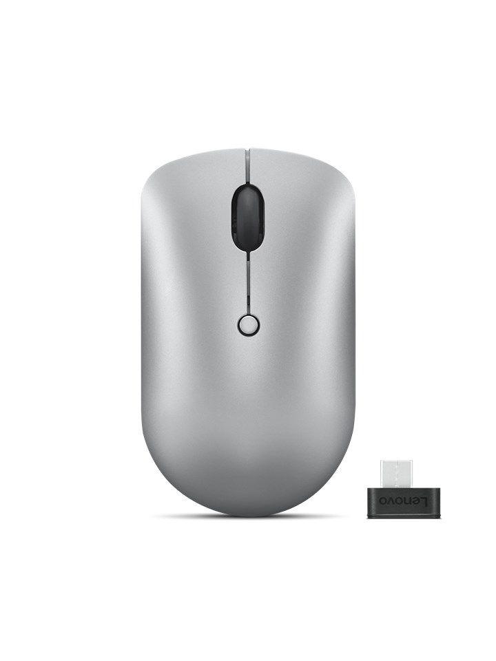 Mysz Lenovo 540 USB-C Wireless Compact Mouse Grey — zdjęcie 3