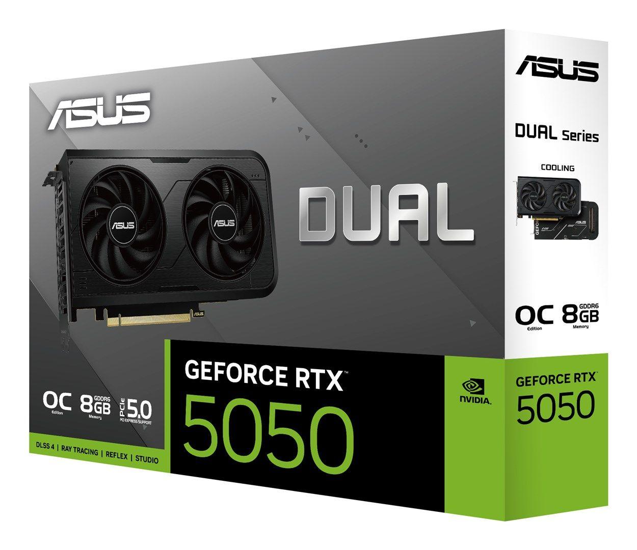 Karta graf. ASUS DUAL RTX 5050 8GB OC — zdjęcie 9