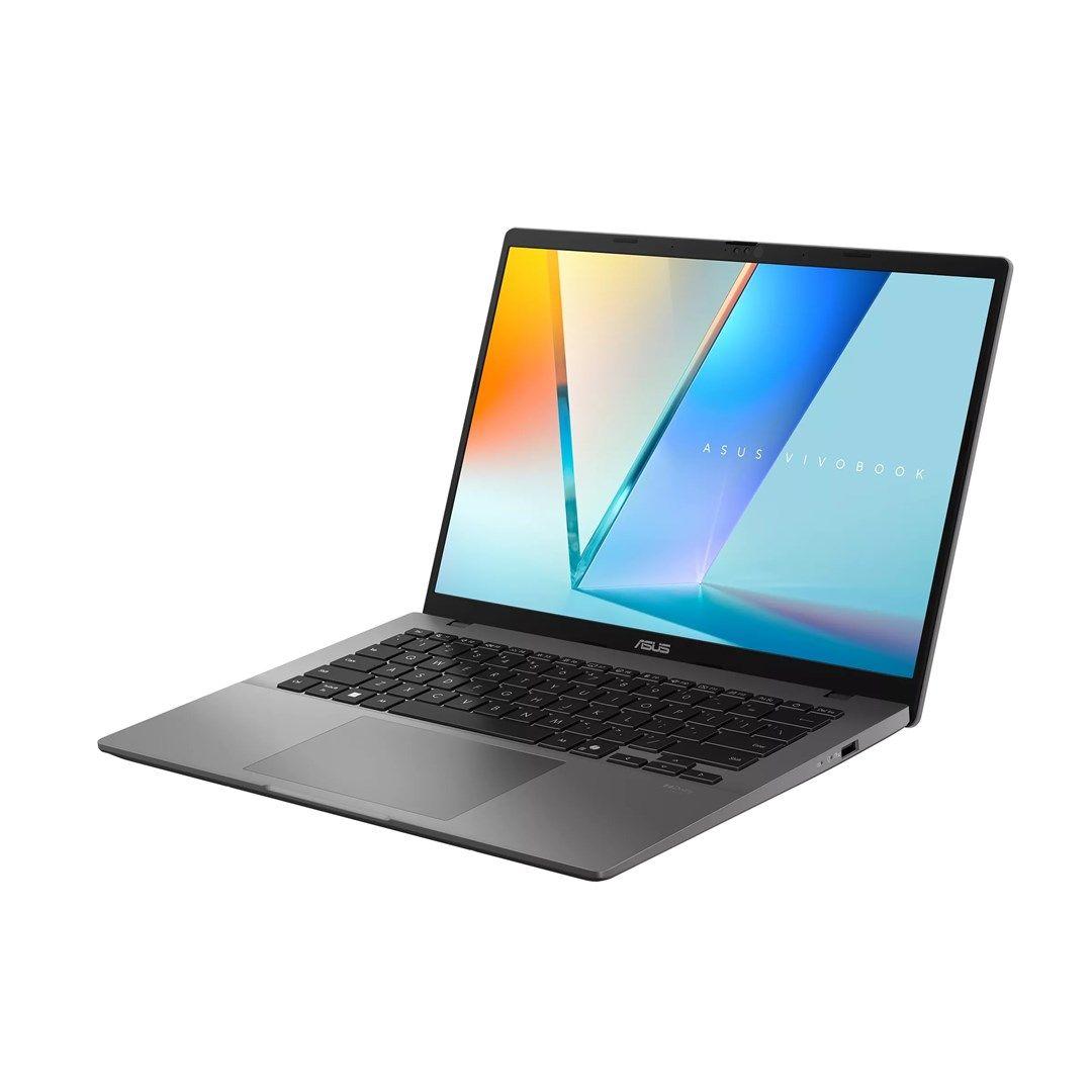 ASUS Vivobook S14 M3407GA-SF012W Ryzen AI 7 445 14.0"WUXGA 60Hz 300nits AG 16GB DDR5 SSD512 Radeon Graphics WLAN+BT Cam FHD 70WHrs Win11 Matte Gray — zdjęcie 3