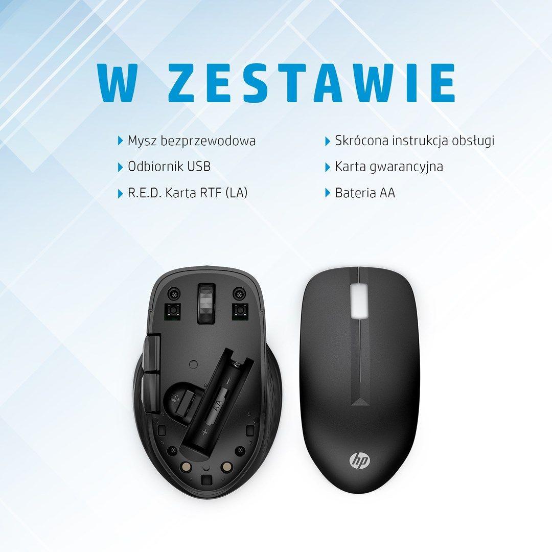 Mysz HP 430 Multi-Device Wireless Mouse Black bezprzewodowa czarna 3B4Q2AA — zdjęcie 9