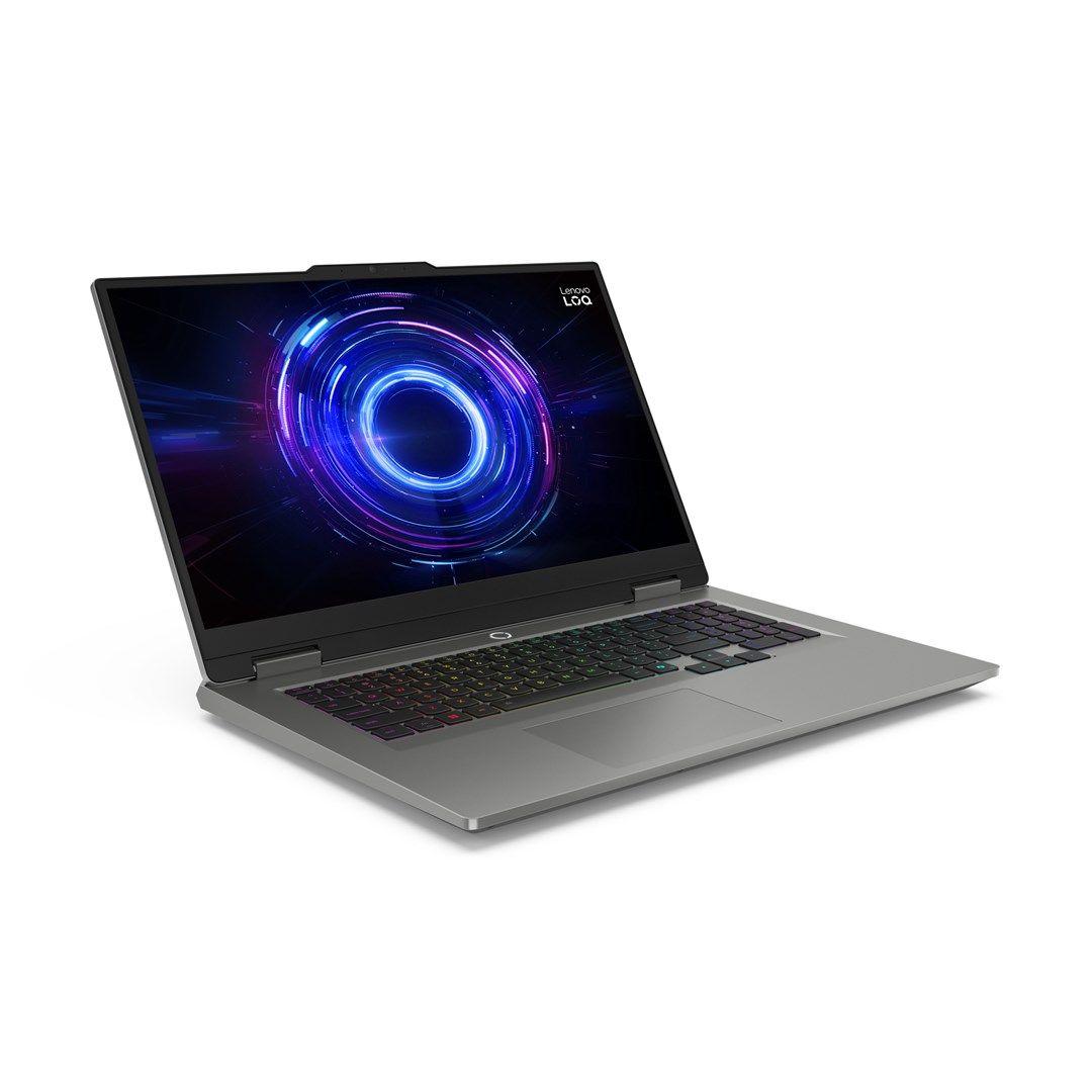 Lenovo LOQ 17IRX10 i5-13450HX 17.3" FHD IPS 300nits AG 165Hz 16GB DDR5 4800 SSD512 GeForce RTX 5050 8GB 60Wh Win11 Luna Grey — zdjęcie 2