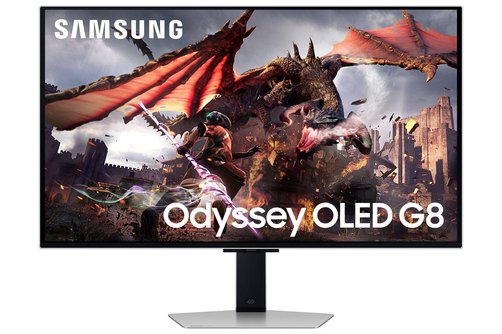 MONITOR SAMSUNG ODYSSEY G8 OLED 32" LS32DG802SUXDU — zdjęcie 1