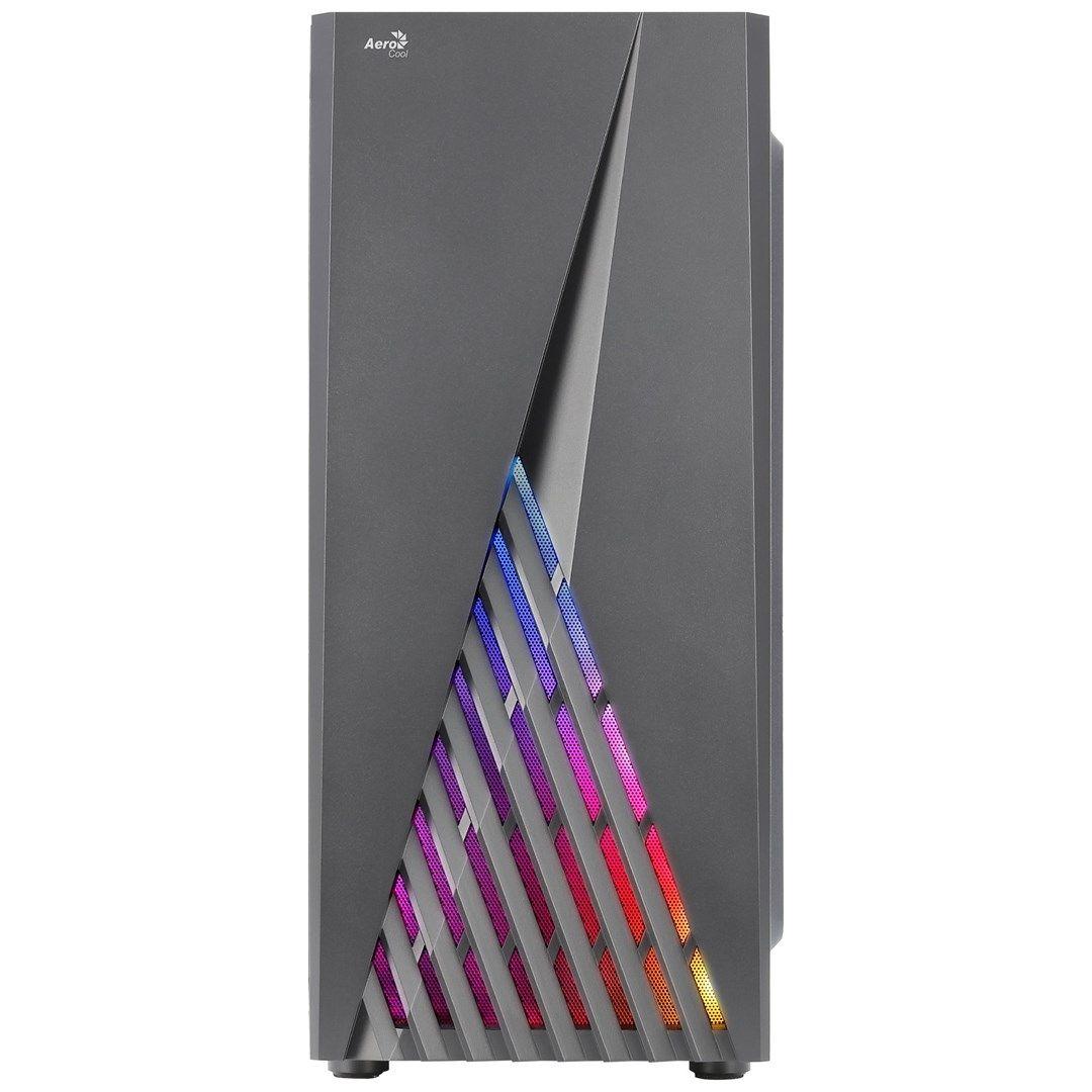 Obudowa AEROCOOL PGS DELTA-A-BK-v1 RGB czarna — zdjęcie 6