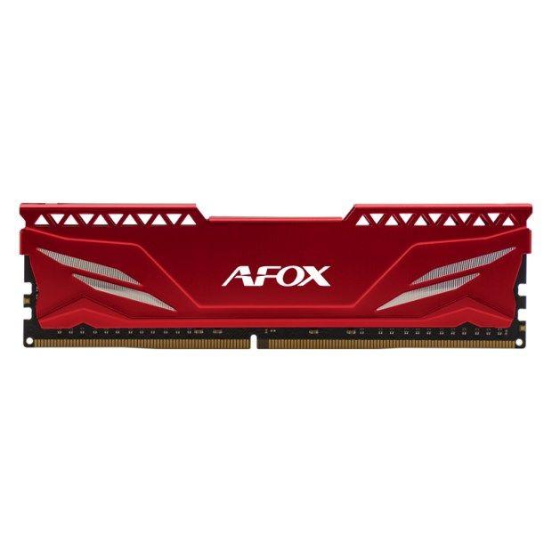 AFOX GAMING DDR4 16GB 3200MHZ CL16 RANK1 XMP2 RED AFLD416PS1CA — zdjęcie 1