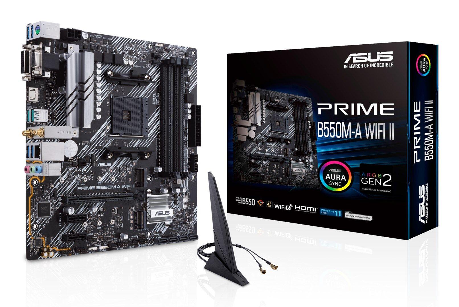 Płyta główna ASUS PRIME B550M-A WIFI II — zdjęcie 1