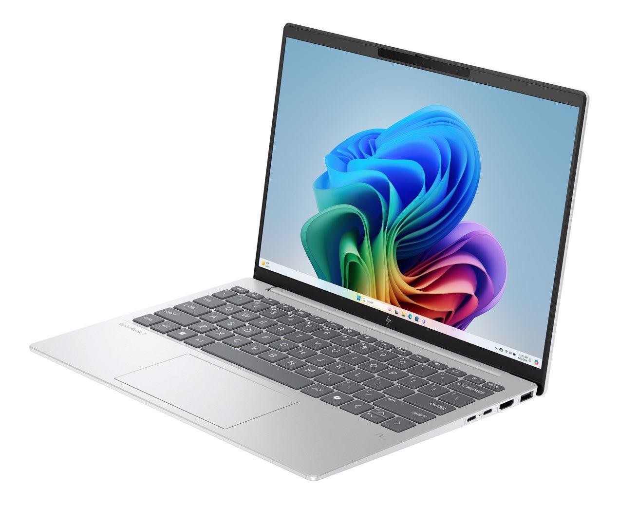 HP OmniBook 7 Aero 13-bg1218nw  Ryzen 5 AI 340 13"WQXGA IPS 400nits AG 16GB  LPDDR5x-7500 SSD512 Radeon 840M Cam 5Mpx IR 43Wh Win11 Aluminium Ice Silver 2Y — zdjęcie 8