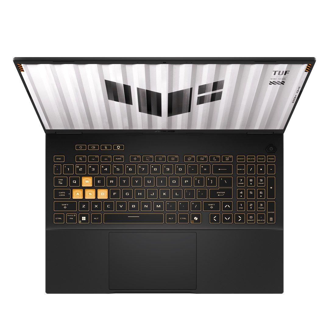 ASUS TUF Gaming F16 FX608JPR-I7161 i7 14650HX 16.0" FHD+ 165Hz IPS-level 300nits AG 16GB DDR5 5600 SSD1TB GeForce RTX 5070 8GB WLAN+BT LAN Cam1080p 90WHrs NoOS Jaeger Gray — zdjęcie 4