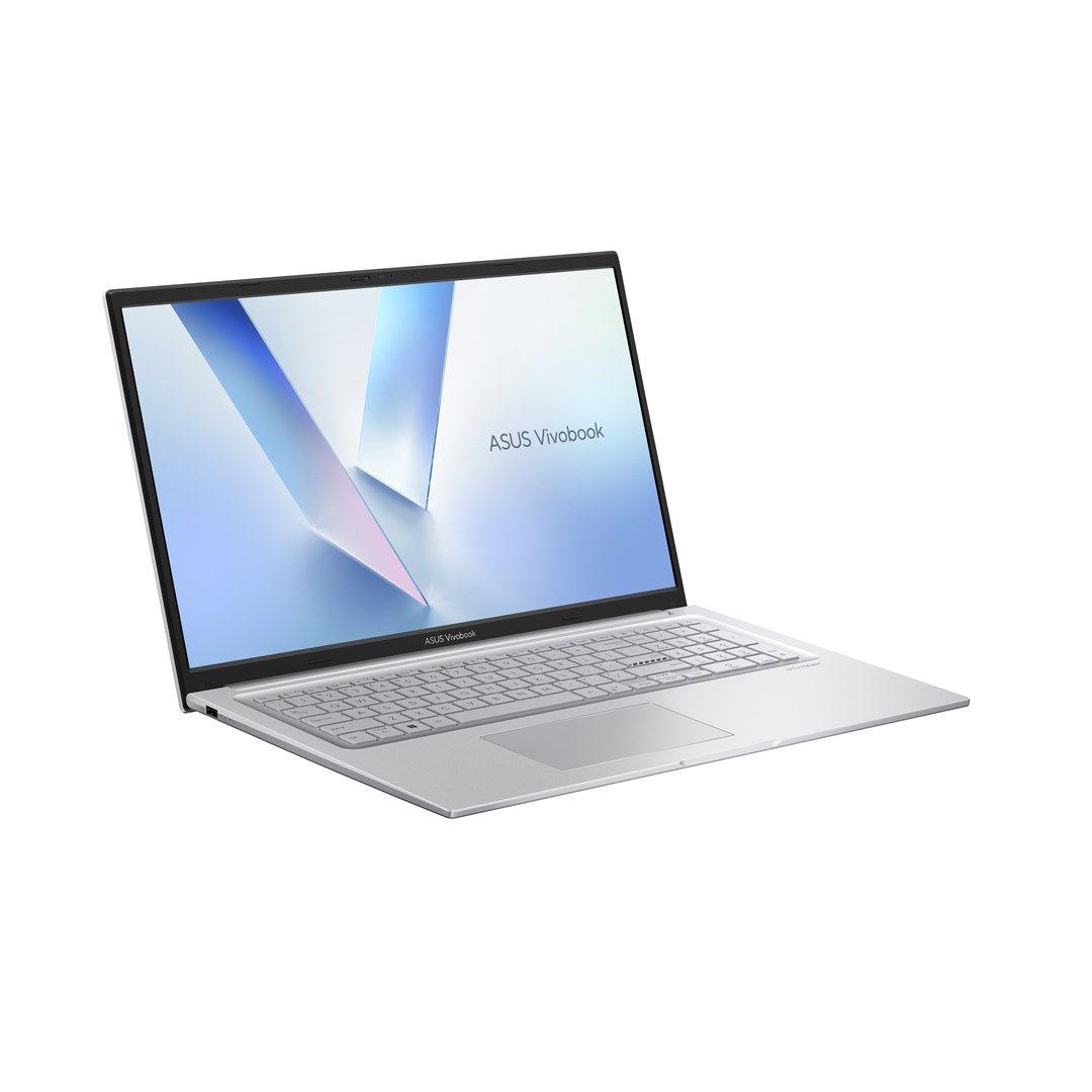 ASUS Vivobook 17 X1704VA-AU1069W Core 5 120U 17.3"FHD IPS-level Panel 60Hz 250nits AG 16GB DDR5 SSD512 Intel Graphics WLAN+BT Cam720p 50WHrs Win11 Cool Silver