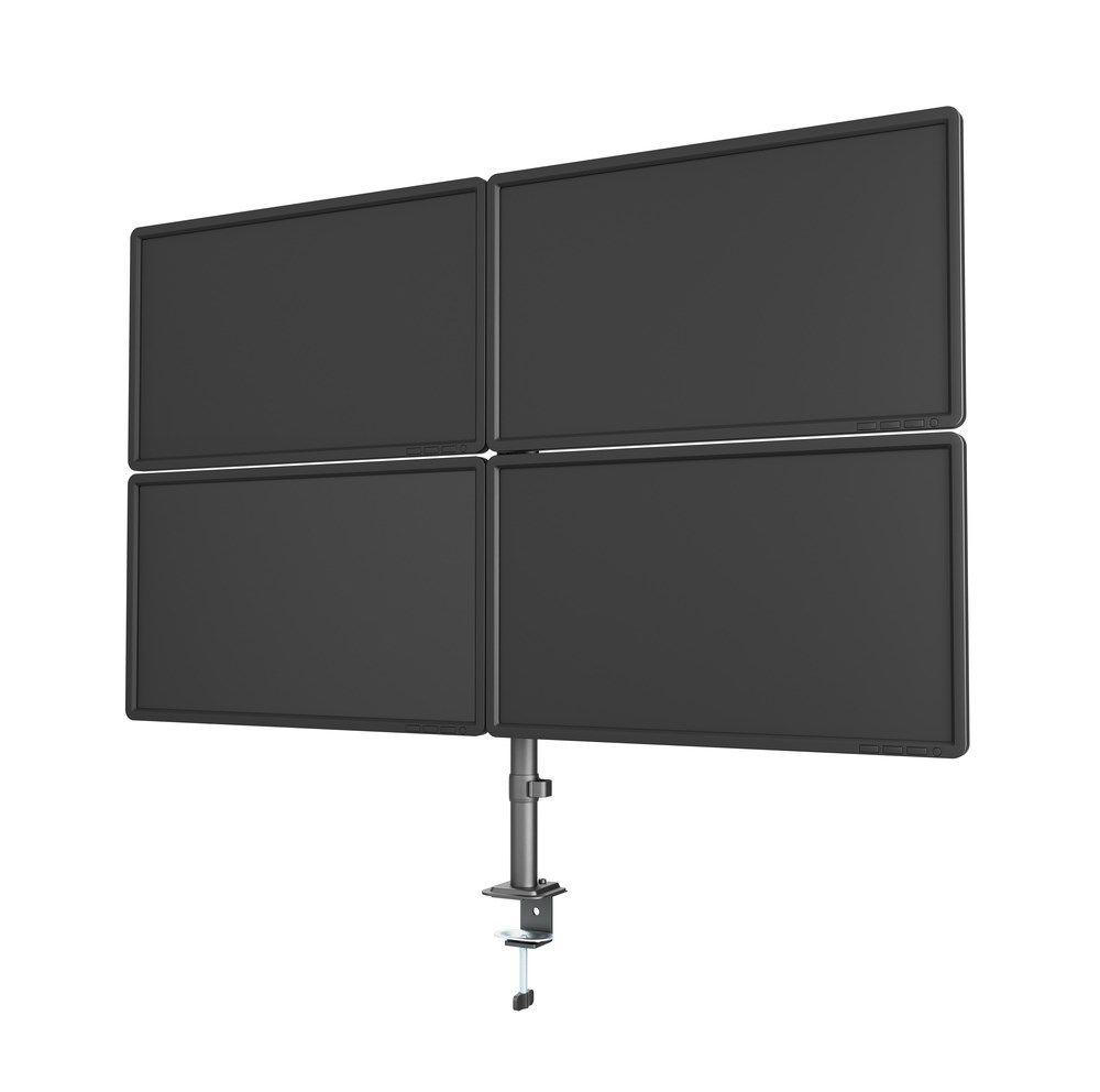 GEMBIRD BIURKOWE RAMIĘ/UCHWYT DLA CZTERECH MONITORÓW (REGULOWANE), 13”- 32” — zdjęcie 5