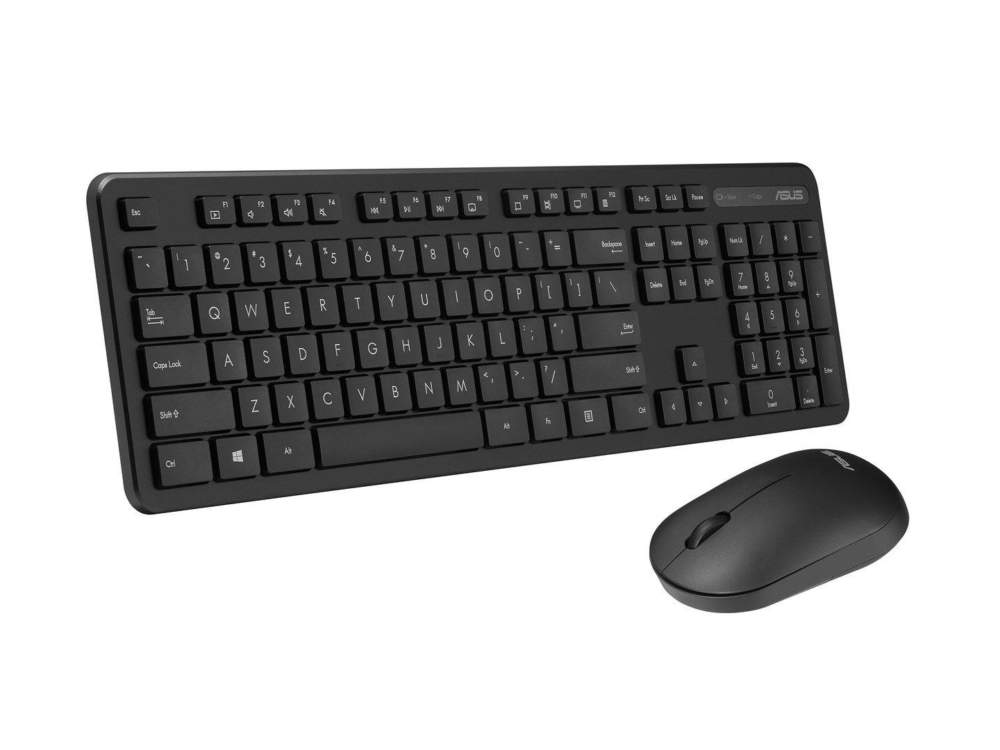 Zestaw klawiatura + mysz Asus CW100 Wireless Keyboard and Mouse Set Black — zdjęcie 7
