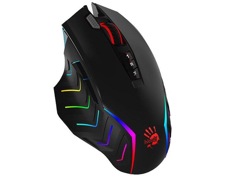 A4TECH BLOODY MYSZ J95S STONE BLACK USB ACTIVATED — zdjęcie 4