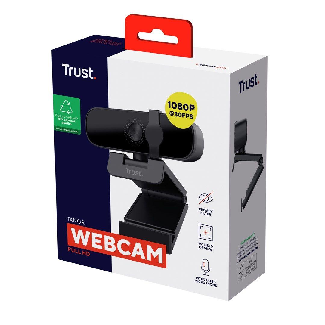 Kamera Trust TANOR 1080p FULL HD Black — zdjęcie 5