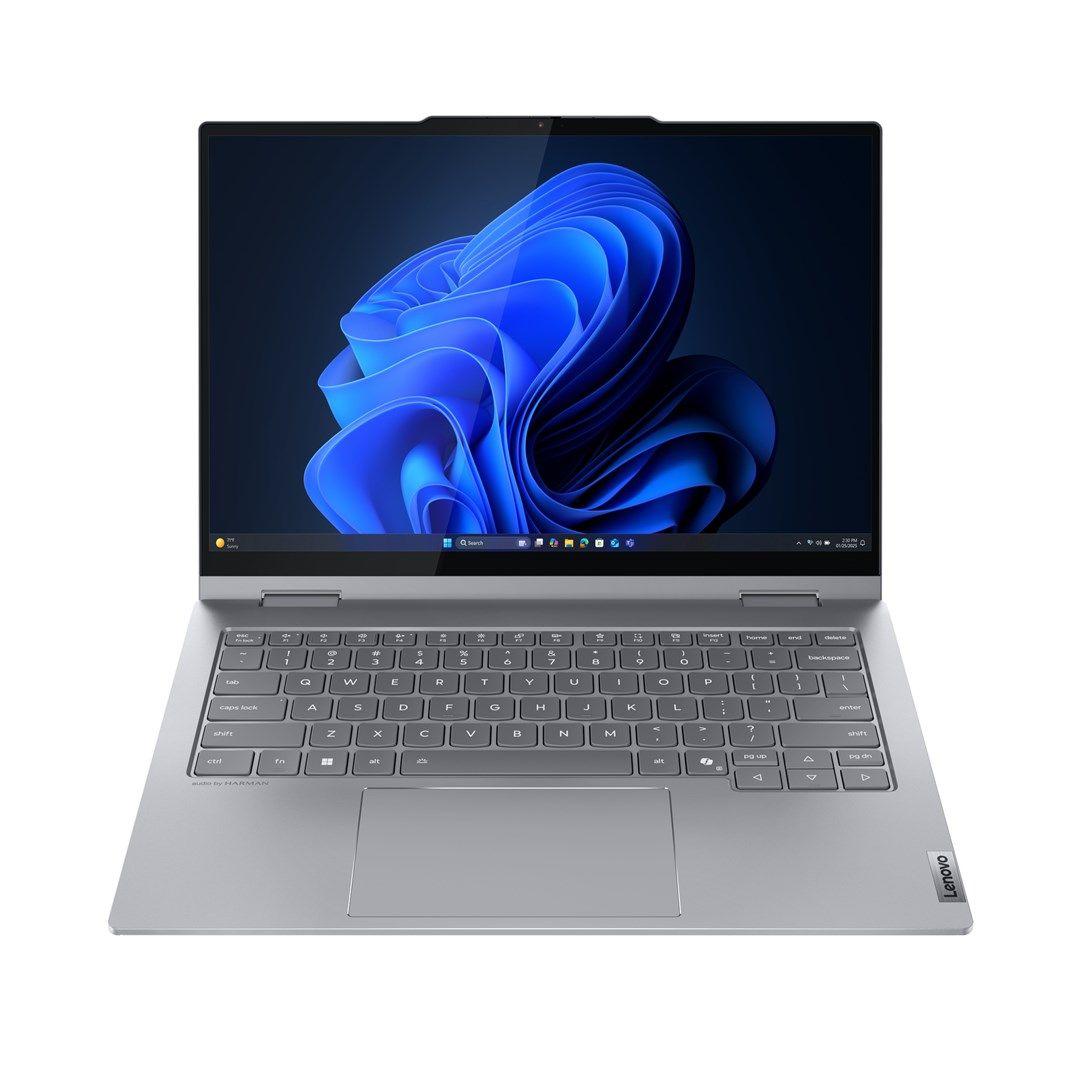 Lenovo ThinkBook 14 G5 2in1 Ultra 7 255U 14.0"WUXGA Touch IPS 300nits Glossy 16GB DDR5-5600 SSD512 Intel Graphics Cam 1080p 60Wh W11Pro Luna Grey 3Y OnSite — zdjęcie 1