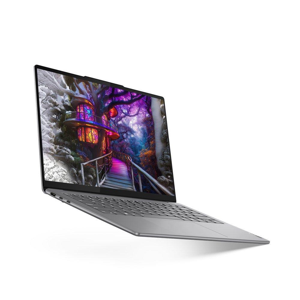Lenovo 7-14IMH9 Ultra 7 155H 14.0"WUXGA Touch OLED 32GB SSD1TB BT BLKB Win11 Luna Grey (REPACK) 2Y — zdjęcie 4
