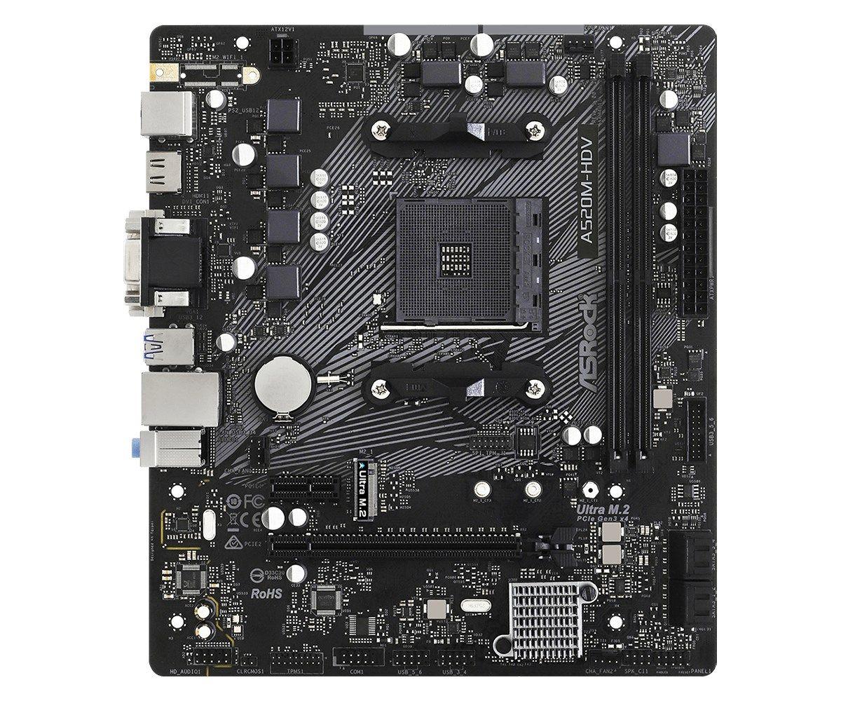 Płyta główna Asrock A520M-HDV — zdjęcie 2