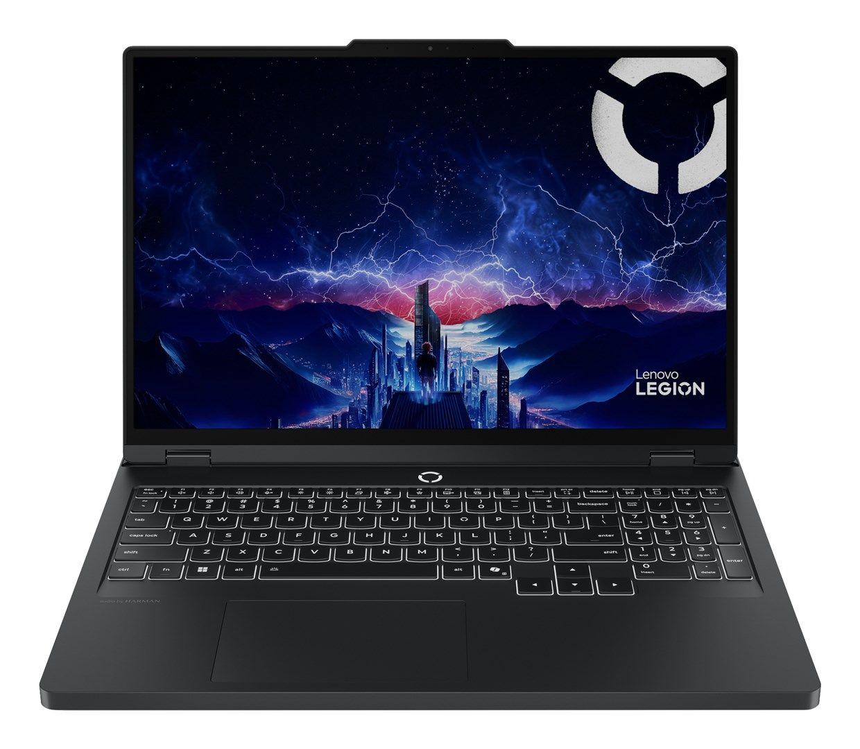 Lenovo Legion Pro 5 16IAX10 Ultra 7 255HX 16" WQXGA OLED 500nits Glossy 165Hz 32GB DDR5 5600 SSD1TB GeForce RTX 5070 8GB Cam 5.0MP 80Wh NoOS Eclipse Black — zdjęcie 2