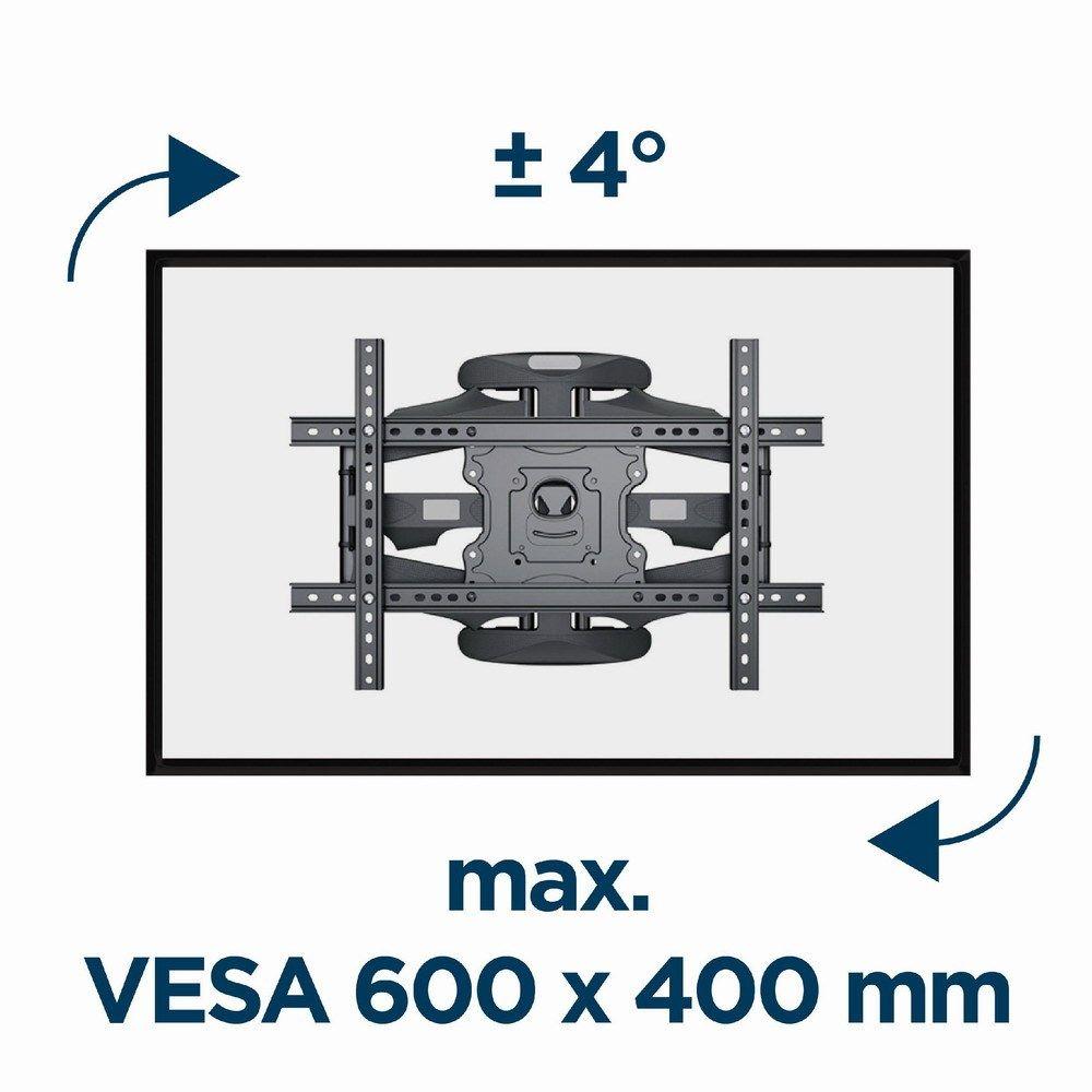 GEMBIRD UCHWYT ŚCIENNY REGULOWANY LCD 32"-75" VESA MAX 600 X 400MM, DO 45KG — zdjęcie 14
