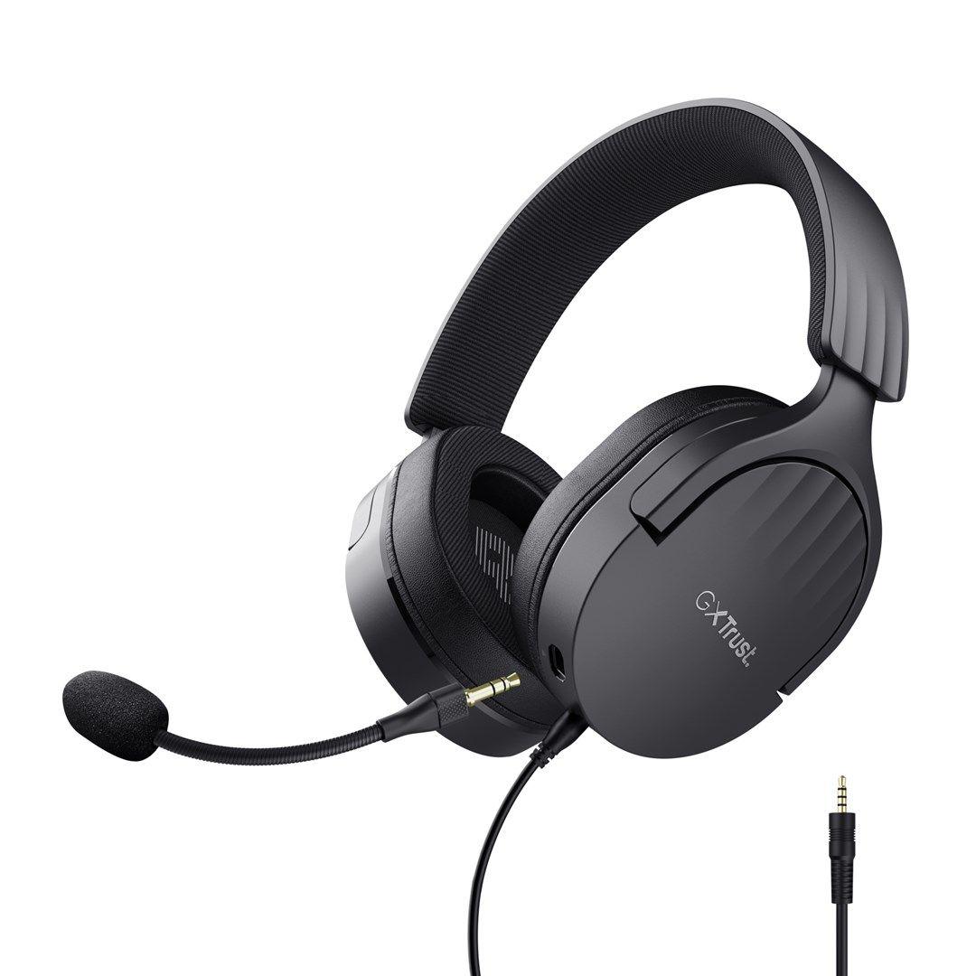 Słuchawki TRUST GXT489 FAYZO HEADSET BLK (24898) — zdjęcie 1