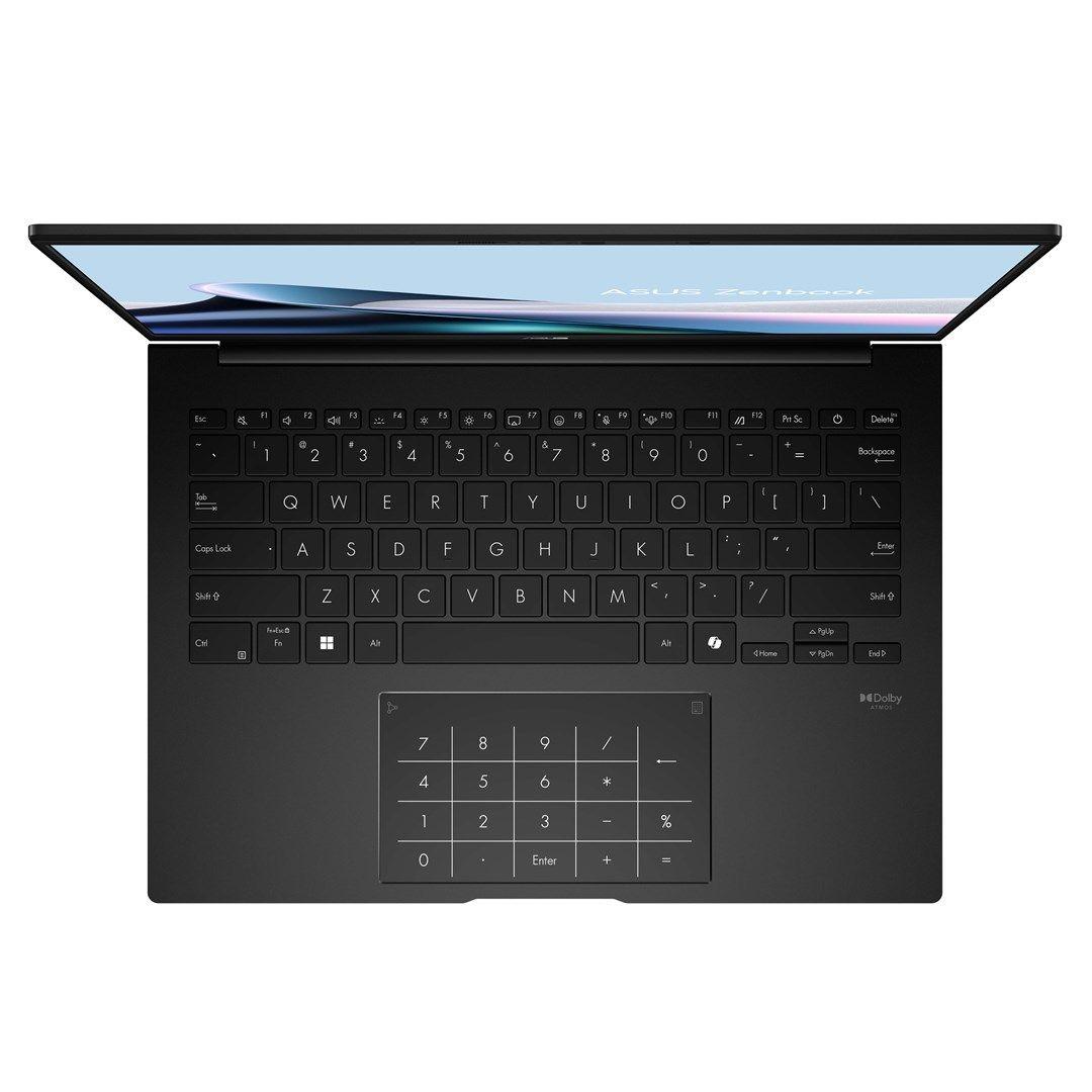 ASUS Zenbook 14 UM3406GA-QD008W Ryzen AI 7 445 14.0"WUXGA 60Hz 400nits AG 32GB LPDDR5X 1TB  Radeon Graphics WLAN+BT Cam1080p 75WHrs Win11 Aluminum Jade Black — zdjęcie 5