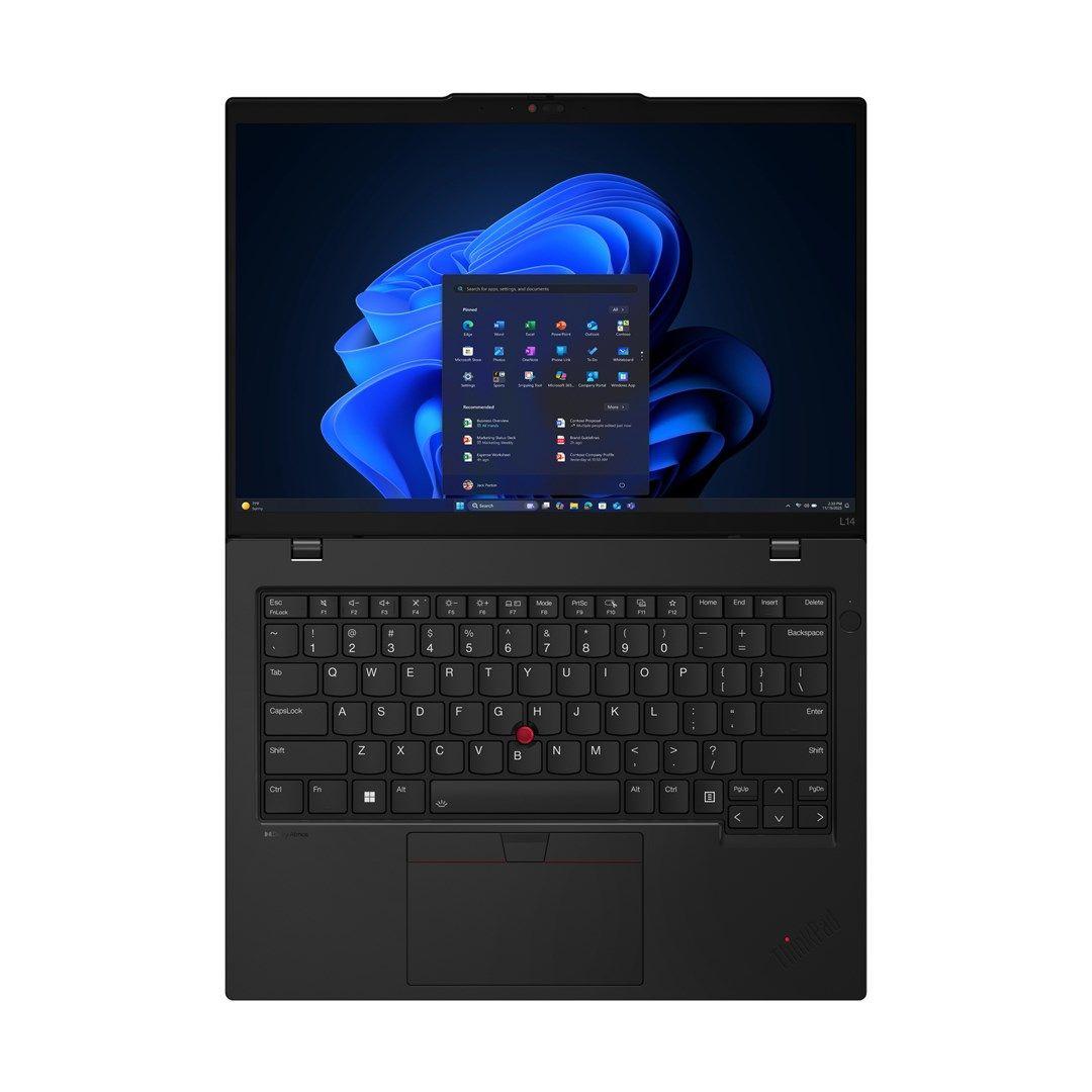 Lenovo ThinkPad L14 AMD G6 Ryzen 5 PRO 215 14.0"WUXGA IPS 60Hz 400nits AG 16GB DDR5 5600 SSD512 Radeon 740M W11Pro Black 3Y OnSite — zdjęcie 14