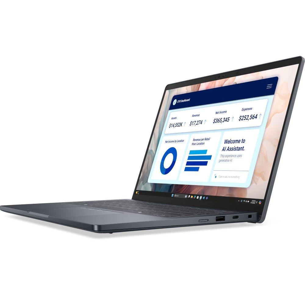 Dell Pro 14 Premium PA14250 Ultra 5 236V 14.0"FHD+ 400nits 16GB LPDDR5X SSD512 Arc FgrPr Cams&Mic 5G WWAN+BT BcklKb 3C vPro W11Pro 3Y ProSupport Magnesium — zdjęcie 3