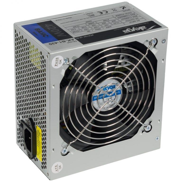 Zasilacz Akyga AK-B1-420 (420 W; Pasywne; 120 mm) — zdjęcie 2