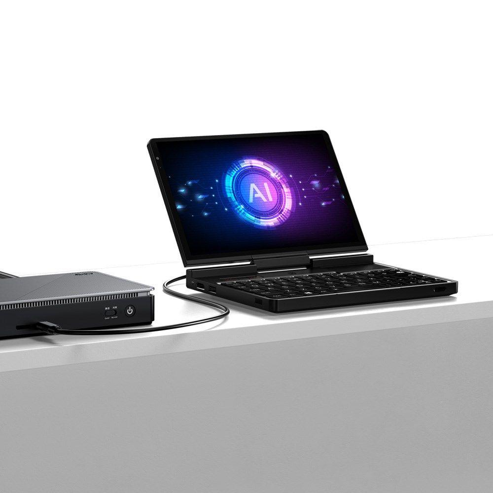 Laptop GPD-Pocket-4 Ryzen 7 8840U/8" WQXGA (2560x1600) Touchscreen 144Hz IPS/x360/LAN/16GB/SSD 1TB/BT/BLKB/FPR/x360/Radeon 780M 3GB/Win 11 Graphite — zdjęcie 29
