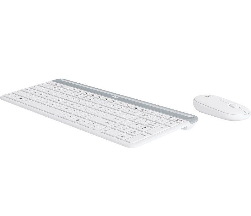 Klawiatura + mysz Logitech MK470 Biały — zdjęcie 4