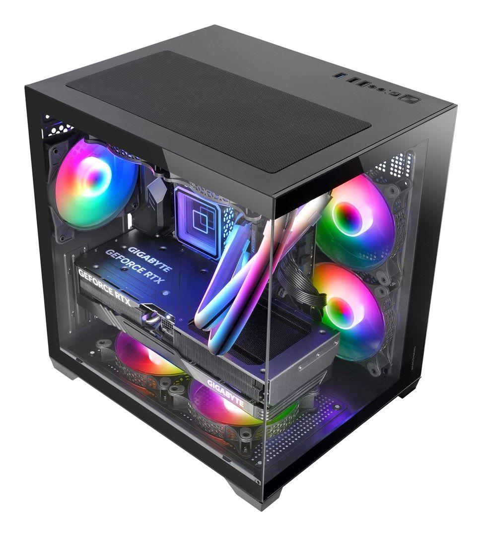 TACENS MARS MC-VIEW2 1xFRGB mATX- obudowa — zdjęcie 3