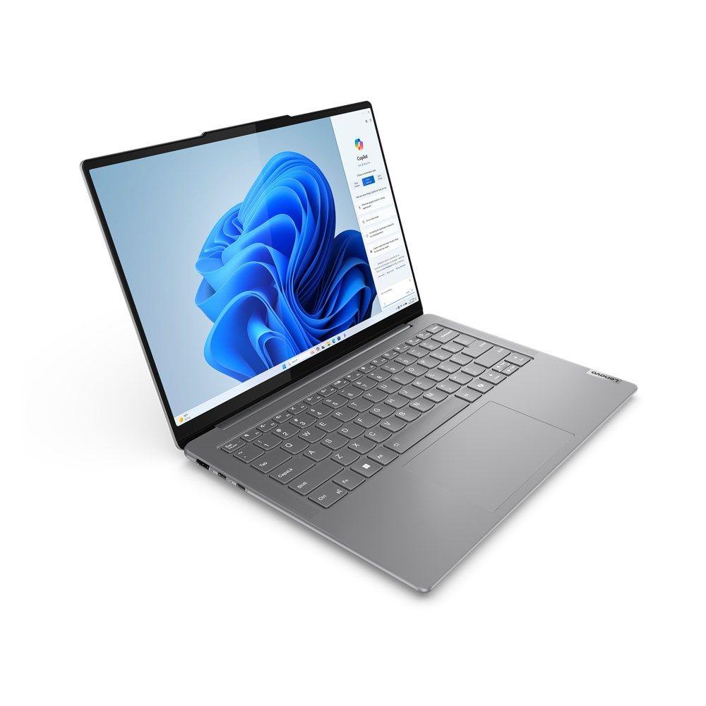 Lenovo 7-14IMH9 Ultra 7 155H 14.0"WUXGA Touch OLED 32GB SSD1TB BT BLKB Win11 Luna Grey (REPACK) 2Y — zdjęcie 3