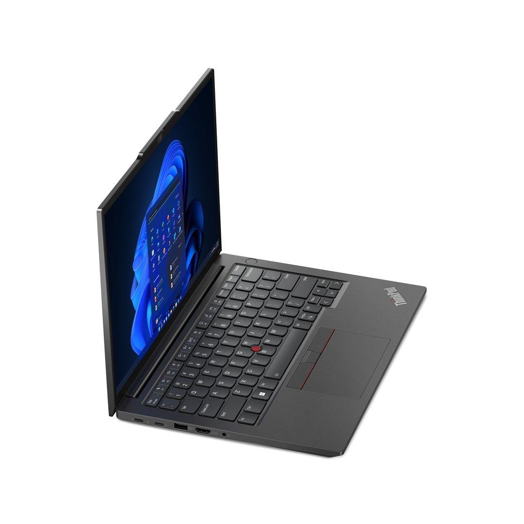 Lenovo ThinkPad E14 Gen 5 i7-1355U 14"WUXGA Touch IPS 300nits AG 16GB DDR4 SSD512 Iris Xe  Backlit Kb FgPr Cam1080p 47Wh W11Pro Graphite Black (REPACK) 2Y — zdjęcie 14