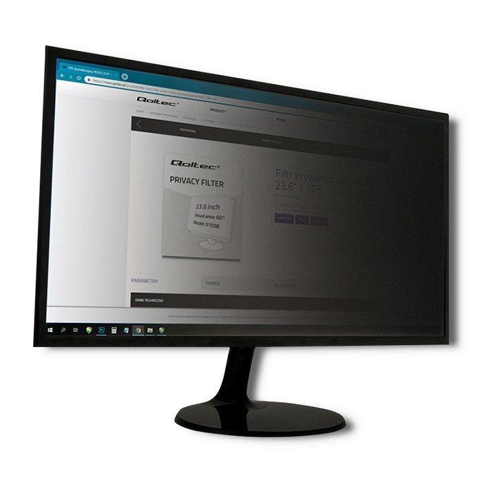 Filtr prywatyzujący Rodo Qoltec 51059 — zdjęcie 1