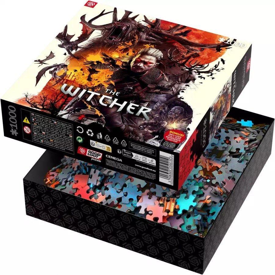 Puzzle Good Loot: The Witcher - Monsters, 1000 elementów — zdjęcie 3